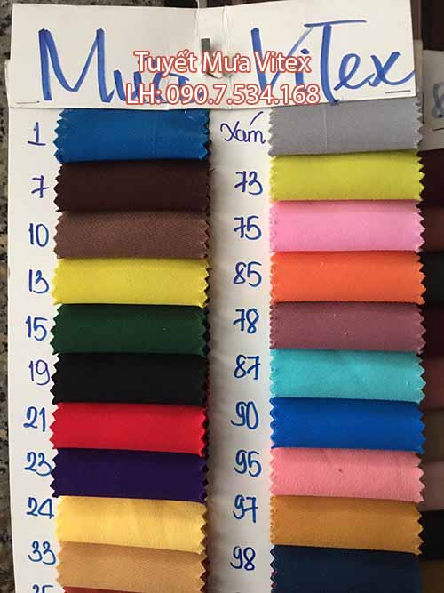 Vải tuyết mưa Vitex
