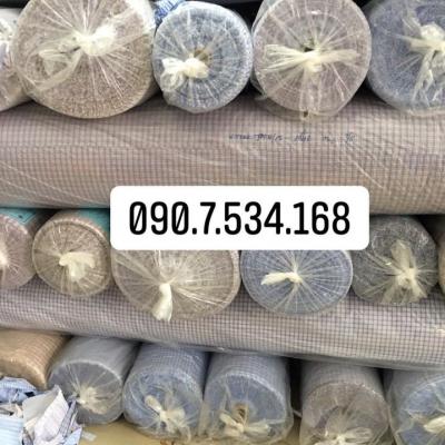 Vải kate caro sọc Đà Nẵng