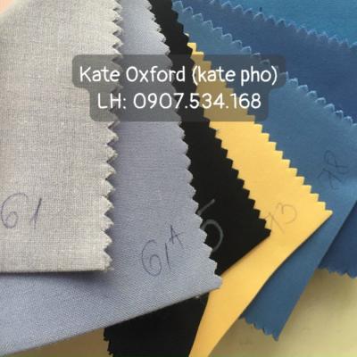 Vải kate ford, oxford, kate pho Sài Gòn